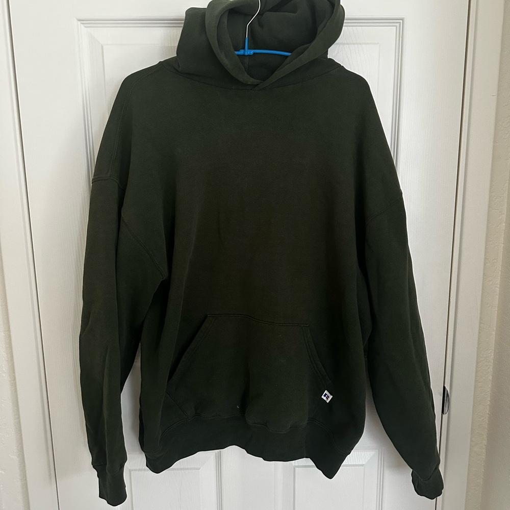 Russell Athletic Dark Green Hoodie